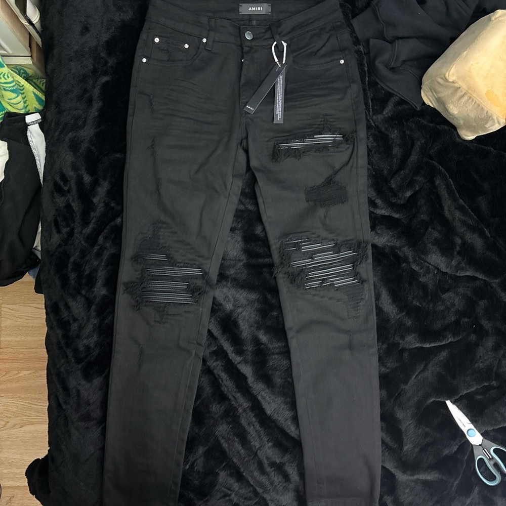 AMIRI Black Denim Jeans